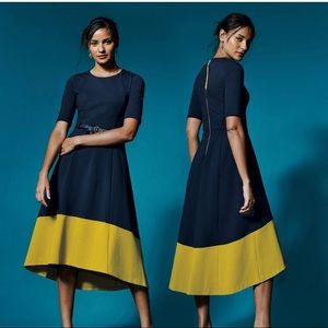 Wren ponte midi dress Boden 14 long